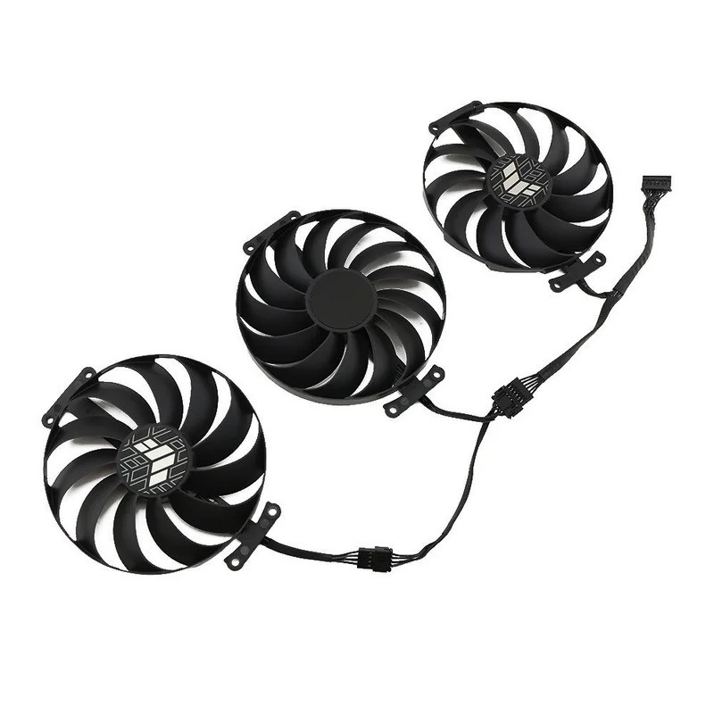 7PIN T129215QUẠT GPU SU 6800XT Cho ASUS Radeon RX 6950XT 6900XT 6800 6800 XT TUF OC GAMING Card Đồ Họa Quạt Làm Mát