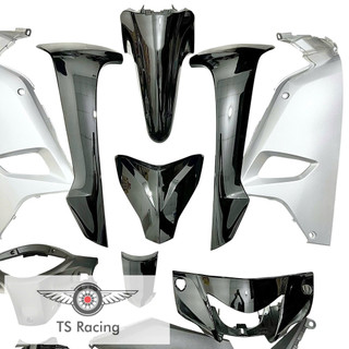Dàn áo wave a 110 (2017-2025) đen bóng - tặng team 3 lớp