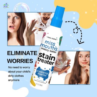 Nước tẩy vết bẩn vải di động cường độ 120ml cho màu sắc & vải tinh tế