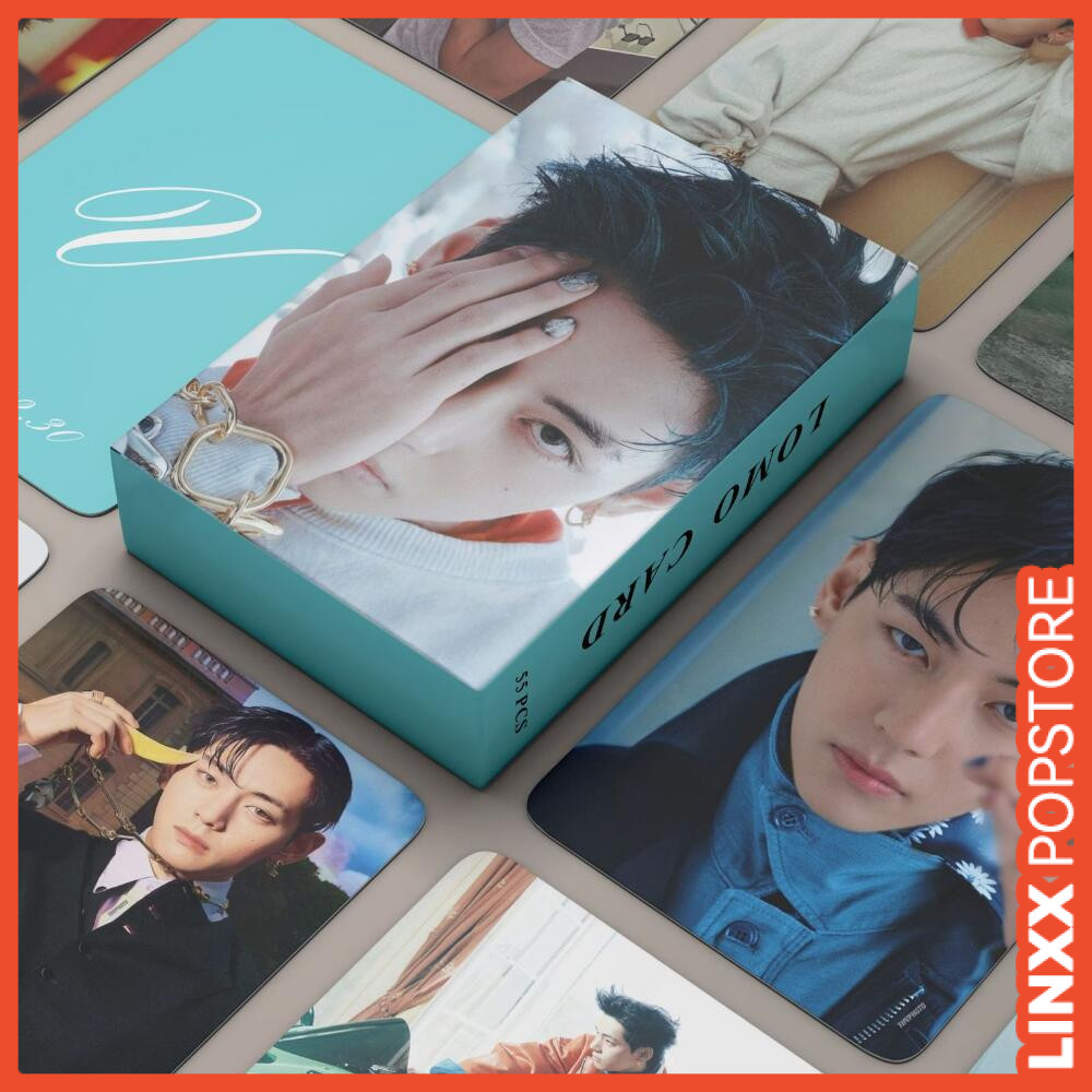 LINXX 55 Chiếc BTS Taehyung Mới Lomo Cards Bộ Sưu Tập Ba Chiều K-Pop Boy Band Fan Hàng Hóa Quà Tặng
