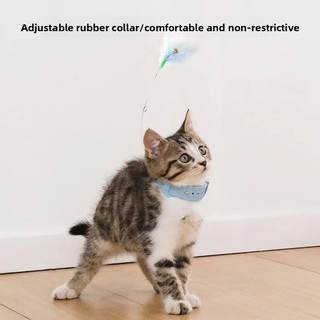 Mèo Silicone Cổ Tease Cat Stick Tay áo cổ tự làm giảm sự nhàm chán Dụng cụ tiện dụng
