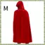 Áo hoodie cưỡi ngựa màu đỏ Gothic dành cho nữ Áo choàng có mũ trùm đầu Giáng sinh Váy dự tiệc Halloween có mũi dành cho người lớn nhập vai Chất lượng cao M