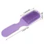 WANYEDI 3 Lược Detangler Tóc, Lược Chín Móng Vuốt TPEE Detangling Hair Brush, Detangling Chống Tĩnh Điện Tím Tròn Đầu Răng Rộng Bàn Chải Tóc Sử Dụng Tắm
