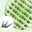 Magic-Lashes Mắt mèo tự nhiên Lông mi giả mỏng nhẹ Không cần keo để trang điểm hàng ngày