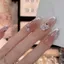 Pure Desire 3D Ba Chiều Hoa Mặc Cô Gái Nóng Ngọc Trai Làm Móng Tay Có Thể Đeo Được Mảnh Móng Tay