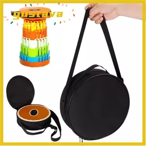 Túi phân gấp GUSTAVA, Túi tròn có dây kéo, Dây đeo vai bền Thiết kế có thể gập lại Túi phân có thể gập lại để phác thảo