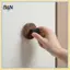 Móc treo cốc hút gỗ B & N Móc treo trang trí quả óc chó Không khoan hạng nặng chống thấm nước cho cửa Ba chìa khóa Khăn quần áo phòng tắm.