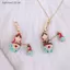 SSVN Đáng Yêu Nga Mặt Dây Chuyền Móc Khóa Matryoshka Búp Bê Nelace Áo Len Dây Chuyền Trang Sức Thời Trang Quà Tặng Cho Nữ.