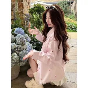 Áo Sơ Mi Dài Tay Nữ Xuân Hè 2026 Phong Cách Mới Hot-looking Siêu Đẹp Tính Khí Áo Sơ Mi Nhẹ Phong Cách Trưởng Thành Cardigan Top Hợp Thời Trang