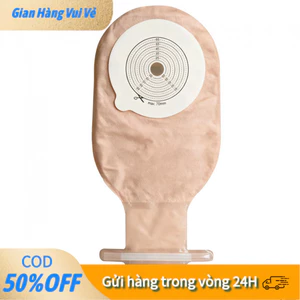 【48h】Combo 10 túi ostomy cao cấp, thiết kế chống tràn, có van thoát nước tiện lợi, giúp người bệnh thoải mái vận động.
