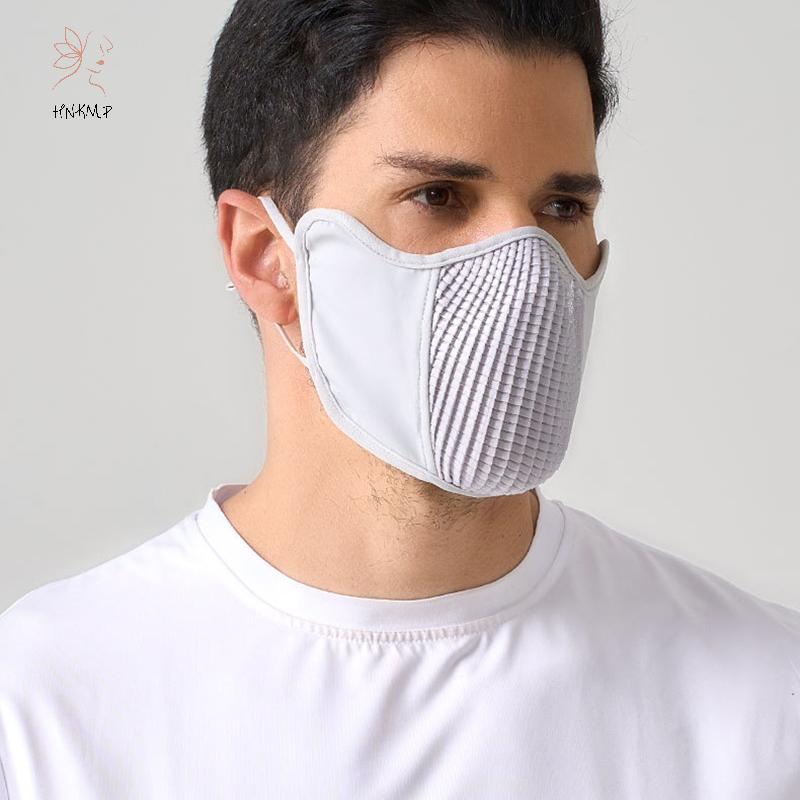 Mặt nạ thể thao thoáng khí HNKMP Có thể giặt được Chống nắng chống gió Tấm chắn mặt UV cho nam nữ Đi xe đạp Chạy bộ chơi gôn Đi bộ đường dài.