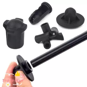 TOPTOOLCX 1 Bộ Vỏ chân ghế mặt trăng, Phụ kiện ghế cắm trại chống mài mòn Bảo vệ chân, Đầu nối phích cắm chống trượt Vỏ chân có thể tháo rời