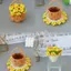 Đề Nghị Hoa Hồng Hạt Cải Hoa Coaster Dệt Tự Làm Chất Liệu Gói Móc Handmade Quà Tặng Lily Của Thung lũng Chăn Làm