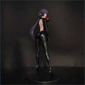 YT4 Zenless Zone Zero Jane Doe Bộ đồ cao su sáng bóng màu đen Phiên bản giới hạn Anime Nhân vật hành động Trang trí