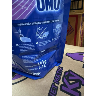 Omo Matic chuyên gia cửa trước  hương hoa oải hương thư thái 3.6kg.