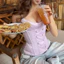 Quần Áo Nữ 2026 Thời Trang Mùa Xuân Ngọt Ngào Hot Girl Cao Cấp Cảm Giác Chặt Viền Eo Áo