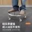 Cực Dày Với Phanh Đa Năng Bánh Xe Di Động Đế Xi Lanh Ròng Rọc Bình Gas Giá Đỡ Xi Lanh Di Động Khay Giá Đỡ DVBW