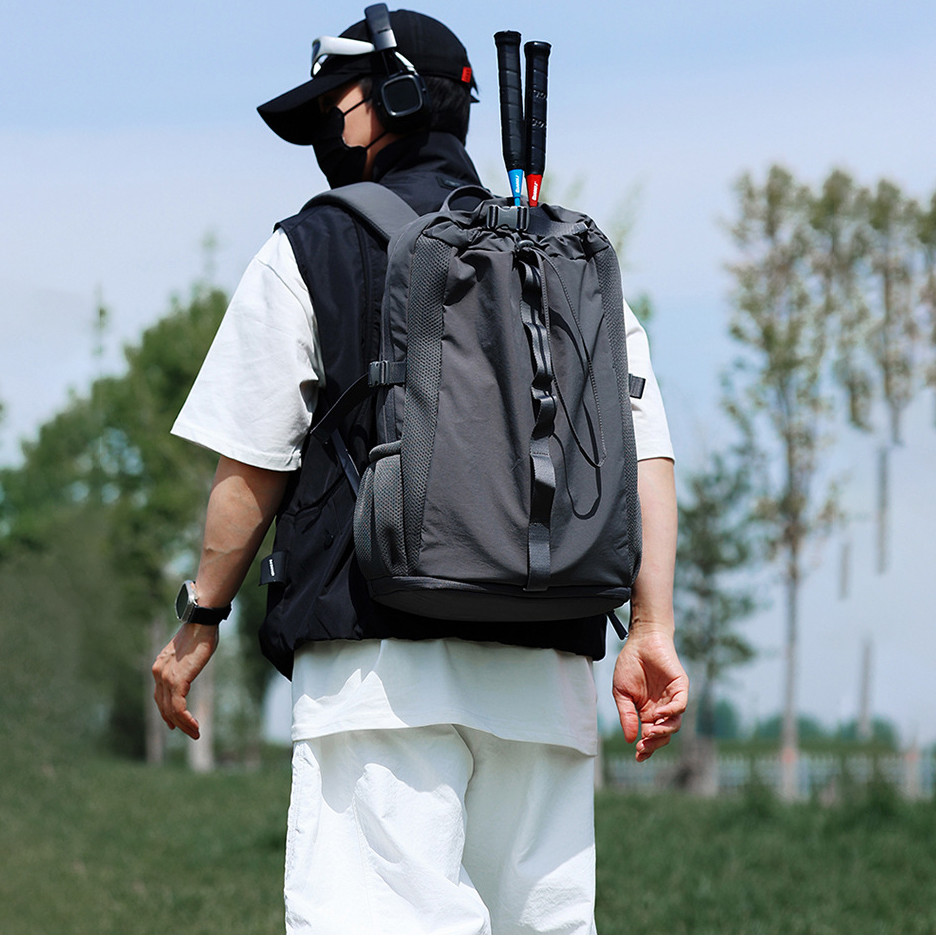 Balo tennis đựng vợt đa năng màu pastel thời trang unisex dung tích lớn ngăn đựng giày riêng 35628