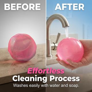 Dầu Dừa Căng Thẳng Bóng Chậm Bánh Bao Squishy Shapeable Bóp Đồ Chơi Không Dính Fidget Bóng Thư Giãn Tập Trung Bàn Sử Dụng