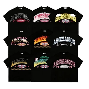 （Giao hàng 24h）Angela Áo Thun Boxy Kytty Cotton Cổ Tròn Form Rộng Unisex Nam Nữ Oversize Streetwear