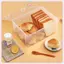JRP Hộp Đựng Bánh Mì Hộp Bảo Quản Hộp Đựng Trong Suốt Có Vỏ Bánh Mì Nướng Hộp Đựng Bánh Kín Khí Hộp Bảo Quản Bánh Mì Dụng Cụ Gia Đình JRP