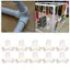 Belleshopp Belleshopp 10 CHIẾC Phụ kiện PVC 3 chiều 25 mm Đầu nối góc khuỷu tay Ống chữ T cho Cấu trúc vườn nhà kính DIY (Trắng)