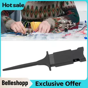 Belleshopp Test Hook Mini IC Thử nghiệm cho thí nghiệm điện tử Sửa chữa bảo trì PA Multi Tests (Đen)