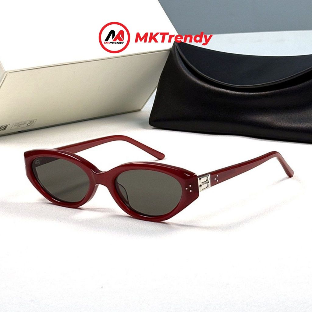 Kính râm mắt mèo MKTRENDY kính mát thời trang nam nữ chống tia UV chống nắng phong cách sang trọng T601