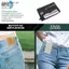# HB # Rfid Đựng Thẻ Tín Dụng Ví Nam Sang Trọng Nylon Mỏng Ví Dây Kéo Chìa Khóa Hộp Đựng Thẻ Nam Ví Đựng Tiền Xu Có Carabiner.