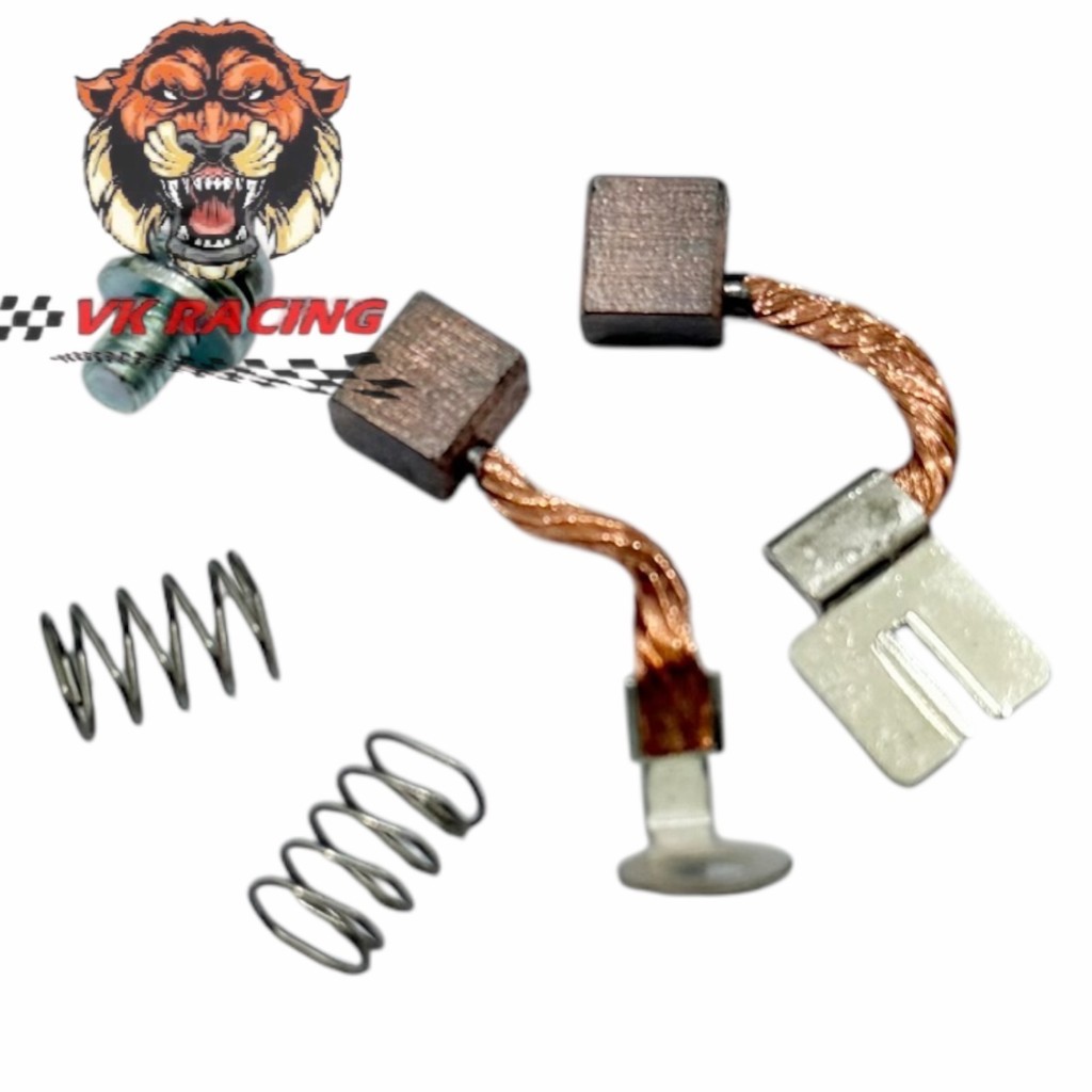 Chổi than đề loại tốt Ya sirius cơ - si fi - jupiter cơ - ju fi - exciter135 - ex150 - nouvo 4-5-6