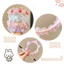 Răng Trẻ Em Vòng Không Làm Tổn Thương Series Cơm Kẹp Tóc Băng Đô Luo Tidy-up Đồ Trang Trí Bé Gái Chống Trơn Trượt Thư Viện Tóc Gãy Tóc