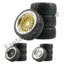 4 65mm 1 / 10 Lốp Cao Su RC Đua Xe Lốp Trên Đường Vành Bánh Xe Cho HSP HPI RC Xe Phần Đường Kính Lốp 94123-94122