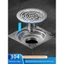 Phòng tắm 304 Thép không gỉ Sửa đổi cống sàn Dụng cụ tiện dụng Khử mùi chống côn trùng Sửa đổi thoát nước nhanh Thoát nước sàn
