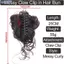 Bluelover Tổng Hợp Tóc Bun Chignon Lộn Xộn Xoăn Kẹp Tóc Co Giãn Scrunchy Giả Tóc Miếng Cho Nữ Kẹp Tóc Mới