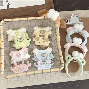 15cm20cm10cm "Đầu Bếp Dễ Thương" Quần Áo Bé Búp Bê Cotton Trang Phục Quần Áo Bé Búp Bê Bộ Trang Phục