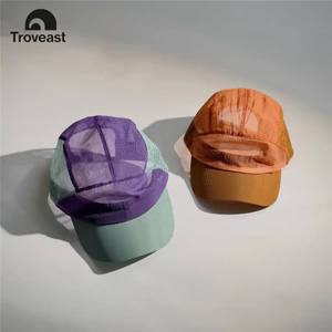 Mũ Phong Cách Mỏng Thoáng Khí Màu Sắc Phù Hợp Với Mũ Lưới Chạy Bộ Ngoài Trời Mũ Thể Thao Nhẹ Nhanh Khô Thể Dục Mũ Bóng Chày Mũ Chống Nắng