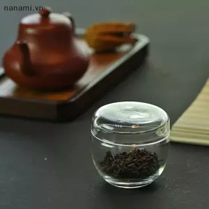 Lọ Thủy Tinh Nhỏ Có Nắp Hộp Đựng Đường Chai Bảo Quản Nhà Bếp Lọ Thủy Tinh Trong Suốt Mini Trà Bảo Quản [VN]
