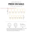 Móng tay giả mắt mèo hình hạnh nhân 24 chiếc Màu nâu nguyên khối Thiết kế thanh lịch cho những dịp đặc biệt và hàng ngày