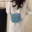 # HB # Túi xách Denim dành cho nữ Ví đeo vai đeo chéo hợp thời trang Vải mềm cho trường học Dailymuting.