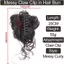 PNPIA- Tổng Hợp Tóc Bun Chignon Lộn Xộn Xoăn Kẹp Tóc Co Giãn Scrunchy Giả Tóc Miếng Cho Nữ Kẹp Tóc