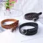 Bluelover Nữ Da PU Rỗng Ra Trái Tim Yêu Nữ Thắt Lưng Quần Pin Bule Da Nữ Vintage Thắt Lưng Mới