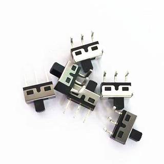 ASI SS12D10G3 10 Chiếc 2 Vị Trí 3 Pin Chuyển Đổi Công Tắc Dọc 1P2T Thẳng Cho Tạo Mẫu Thí Nghiệm Ban ONG