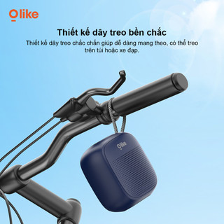 「 Bán chạy 」Olike SF7 Loa Bluetooth Mini Có Dây Treo, Bluetooth 6.0, Âm Thanh HiFi Stereo, Pin 8H, Chống Nước IPX5
