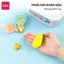 Hộp Đất Sét Siêu Nhẹ Tự Khô 12/24/36 Màu Deli Cho Bé – An Toàn, Không Dính Tay – Đóng Gói Hộp Trong Suốt Riêng Biệt