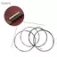 Guansfs Dây đàn Ukulele Baritone 4 dây đàn ukulele Tenor chất liệu nylon dành cho người mới bắt đầu và những người đam mê có tay nghề cao (Đen)