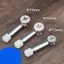 POP Nội Thất Ban Sửa Chữa Phần Cứng Gói 20 Gói Với Kim Loại Gia Nhập Phần 1 5 Cm Đầu Tròn Và 4 Cm Bu Lông Cho Tủ