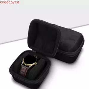 Hộp đồng hồ di động CODECOVED, Hộp trưng bày đồng hồ chống nước 2 / 3 / 4 / 5 / 6 khe cắm, Đóng dây kéo độc đáo có tay cầm Túi lưu trữ đồng hồ chống trầy xước cho nam
