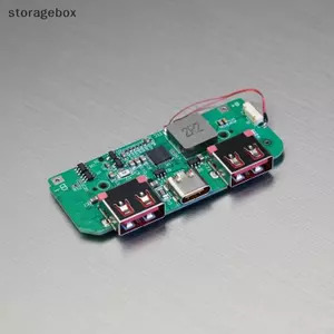 1 Bộ Mô-đun sạc nhanh Màn hình màu TFT DIY Bo mạch chủ cấp nguồn di động cho thiết bị di động Dự án sạc đẹp
