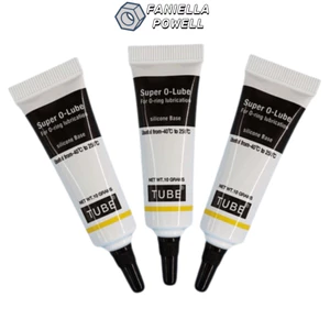 FANIELLAPOWELL 3 Dầu bôi trơn vòng O, Mỡ silicon lâu trôi không thấm nước, Dầu mỡ bôi trơn chịu nhiệt độ cao cấp thực phẩm đa năng Thiết bị phòng tắm