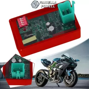 FANIELLAPOWELL Xe Máy CDI Đánh Lửa, Đánh Lửa Động Cơ 4 Pin Khởi Động CDI Khởi Động 4 Pin CDI Cắm Kép Bền Đẹp Phụ Kiện Xe Máy